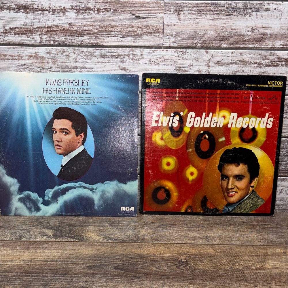 Collectible Elvis Presley Vinyl Record Set